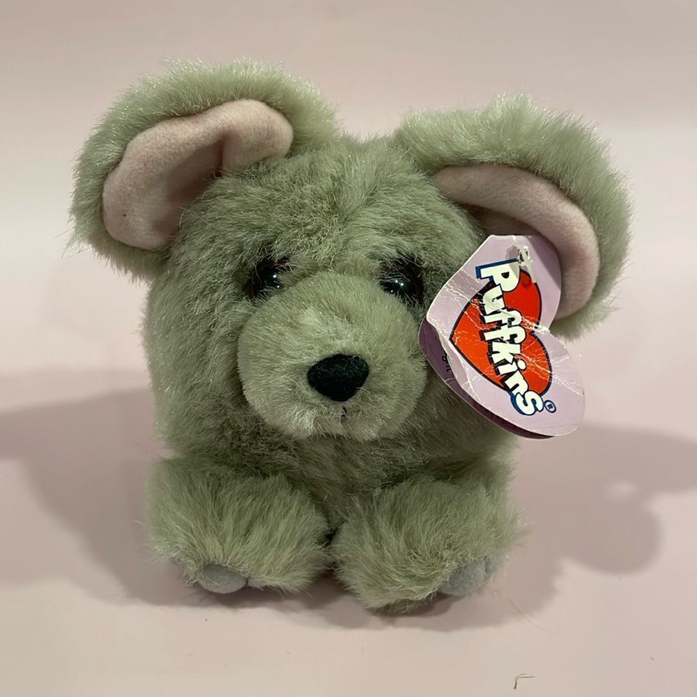 1997 Swibco Puffkins Collection Murphy the Grey Mouse Style 6618 Excellent Used…